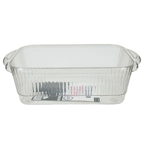 Organizador Multiuso Retangular 26x15x8cm em Plástico Fu Xing