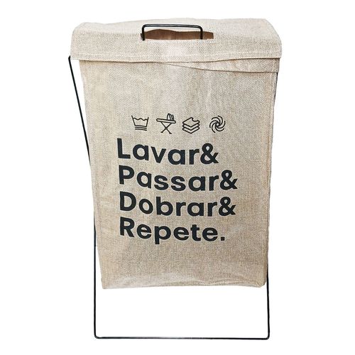 Cesto Organizador Multiuso 35x60cm em Poliéster Fu Xing