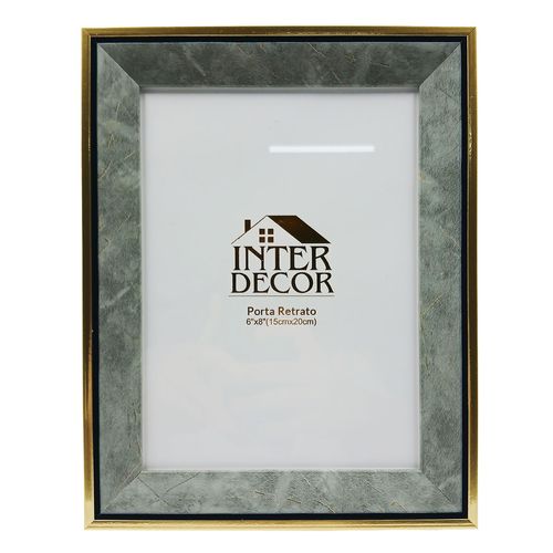 Porta Retrato Decorativo 15x20cm em Plástico Interponte