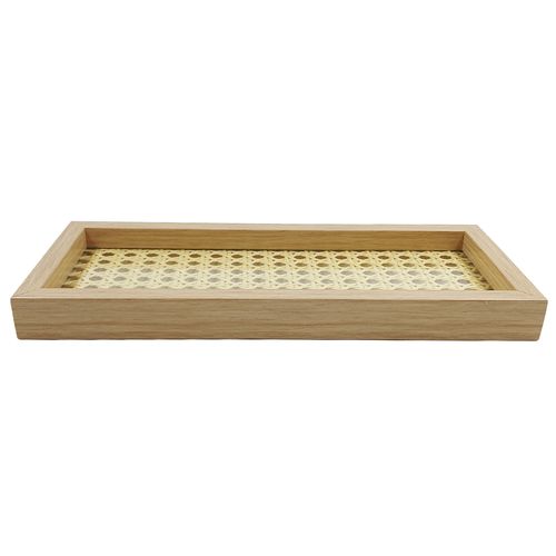 Bandeja Decorativa 27x11x2cm em MDF Dcarte