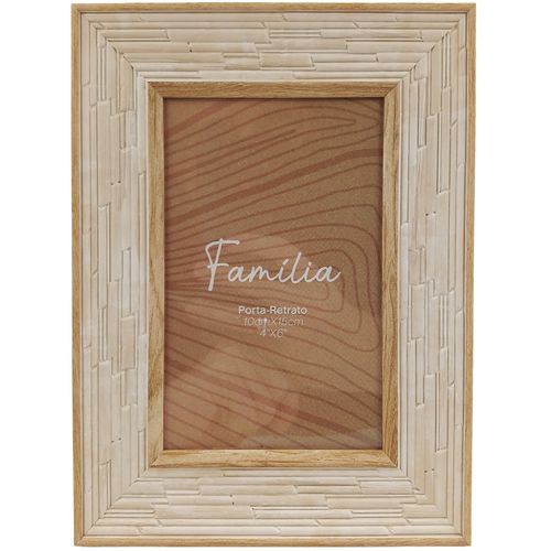 Porta Retrato Decorativo 15x10cm Plástico DCarte