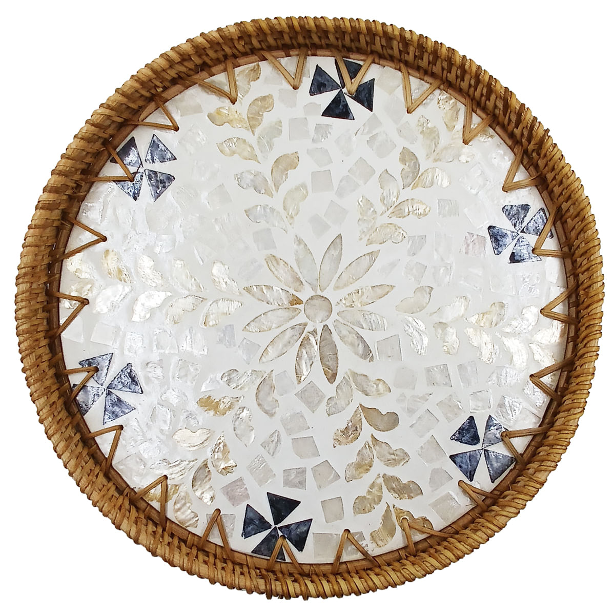 Bandeja Decorativa Estampada 30x30cm em PVC Dcarte