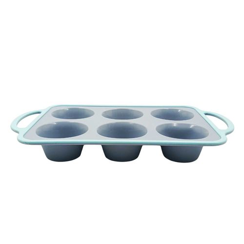 Forma Cupcakes 6 Cavidades 33x18cm em Silicone Uncommom