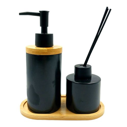 Kit Banheiro 3 Peças em Porcelana Dcarte