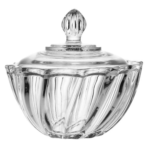 Potiche Twist 12cm em Vidro Wolff