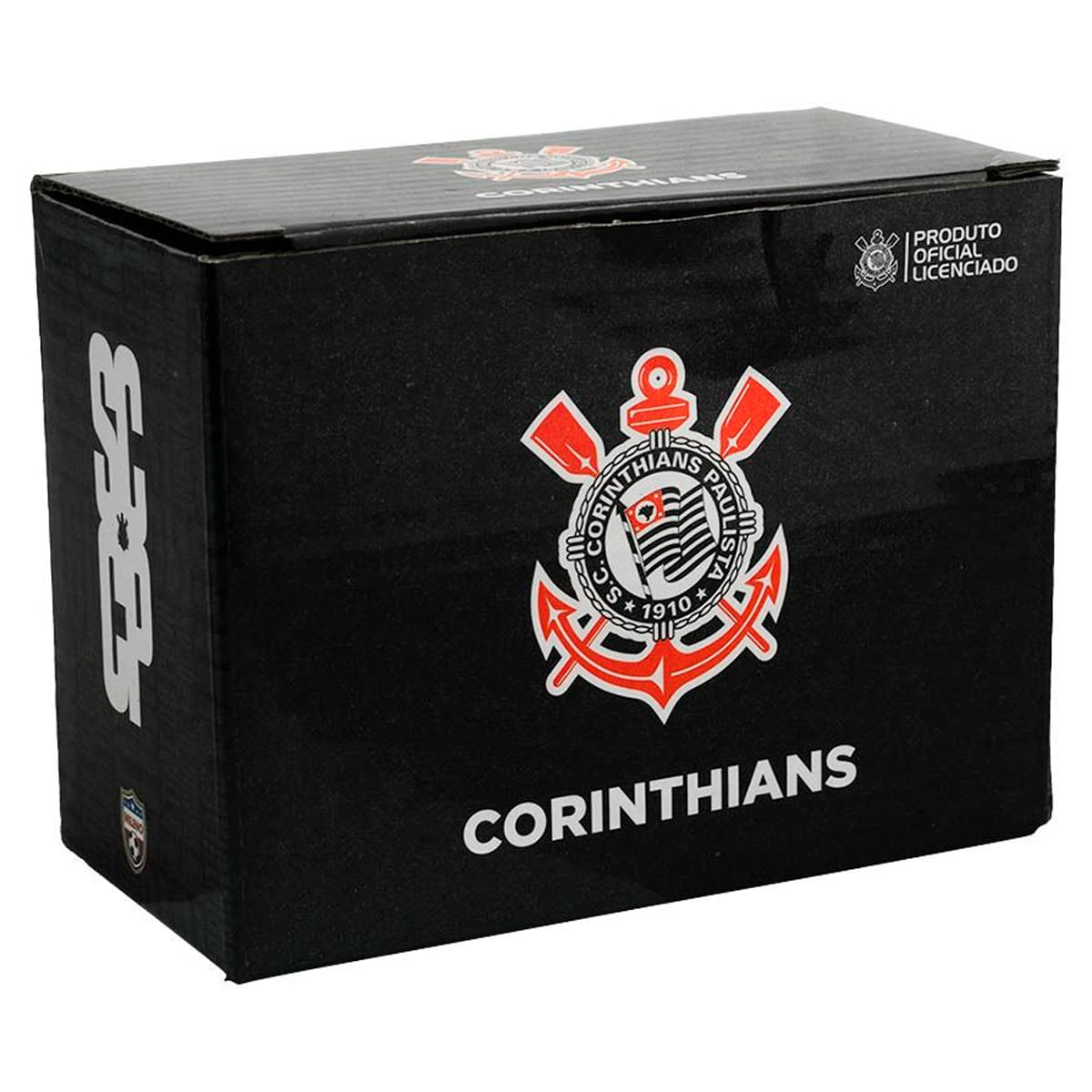 Encontraproduto.com.br - Jogo De Copos Shot Corinthians 2 Peças 50ml em Vidro Mileno
