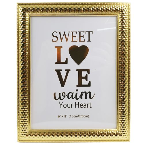 Porta Retrato Decorativo 13x18cm em Plástico Livon