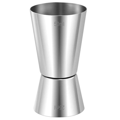 Copo Dosador Duplo 8,1cm em Aço Inox Unihome