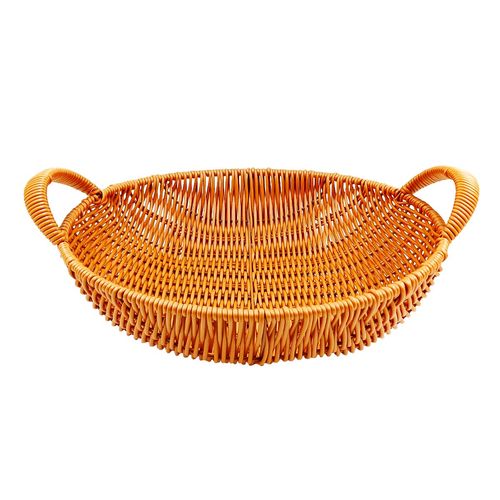 Cesta Trançada 30x30cm em Plástico Livon