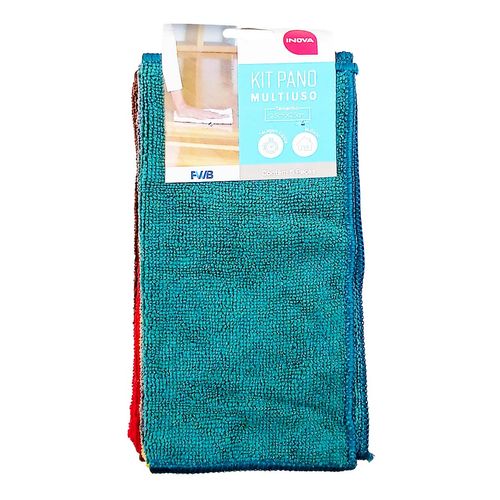 Kit Pano Multiuso 5 Peças 25cm em Poliéster FWB
