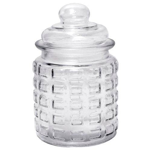 Pote Hermético C/ Tampa 280ml em Vidro Fu Xing