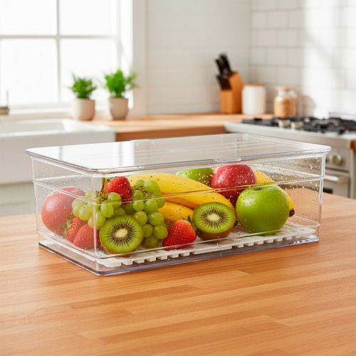 Organizador De Geladeira 27,5x16x9cm em Acrílico FWB