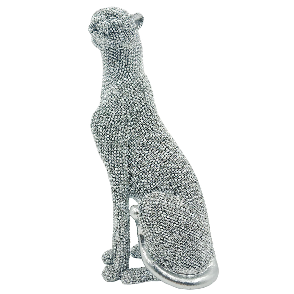 Leopardo Decorativo 23x10cm em Resina Youbai