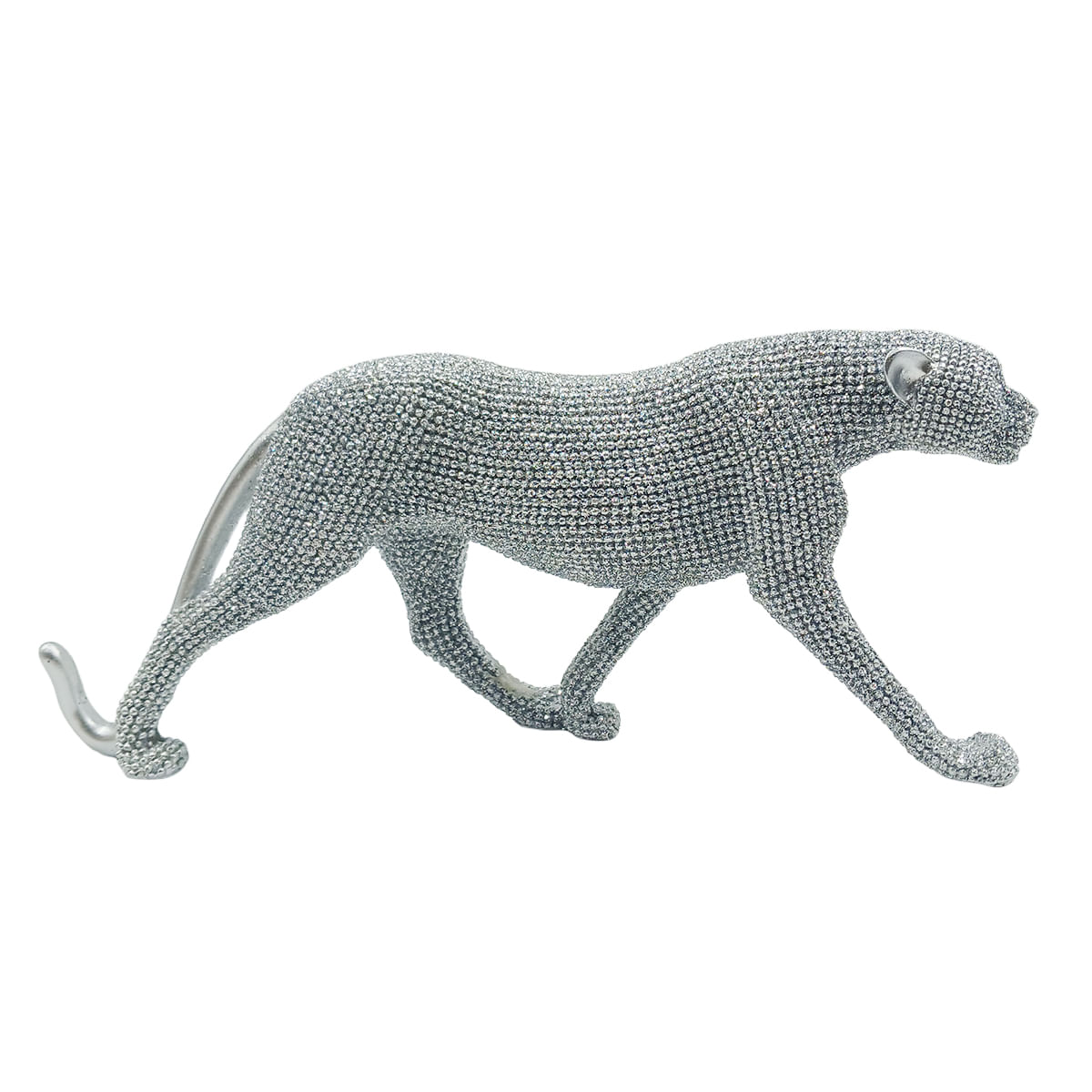 Leopardo Decorativo 26x11cm em Resina Youbai