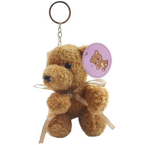 Chaveiro Urso De Pelúcia 10,5cm em Poliéster FWB