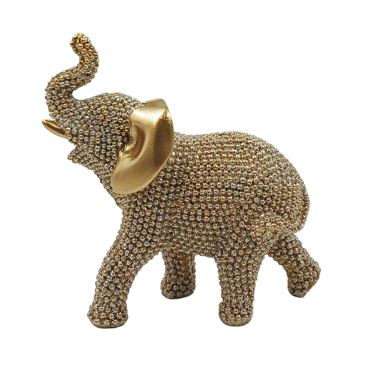 Elefante Decorativo 10x4cm em Resina Youbai