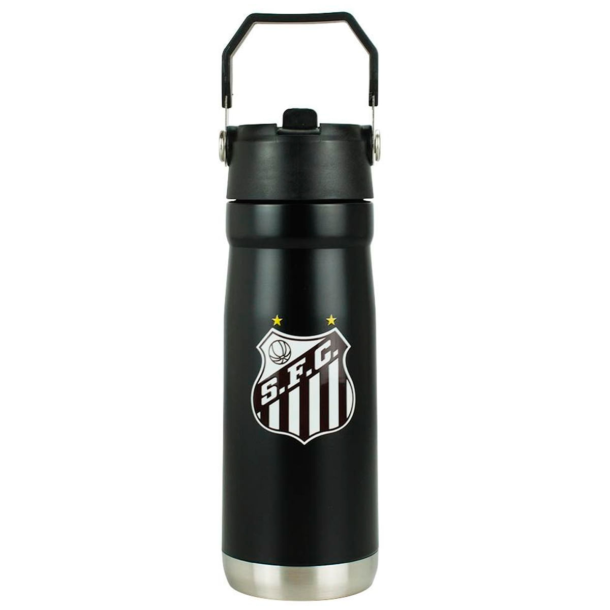 Garrafa Térmica Santos 650ml em Aço Inox Mileno