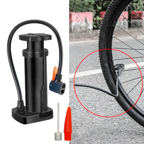 Bomba de Ar Manual C/ Pedal 18cm em Plástico Interponte