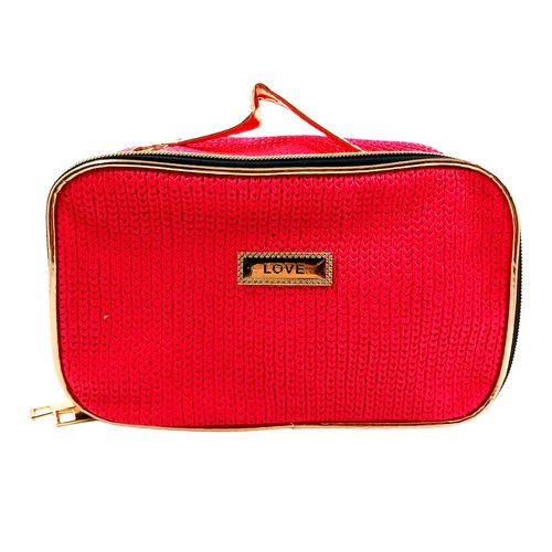 Nécessaire Love 21x13cm em Poliéster Rubys
