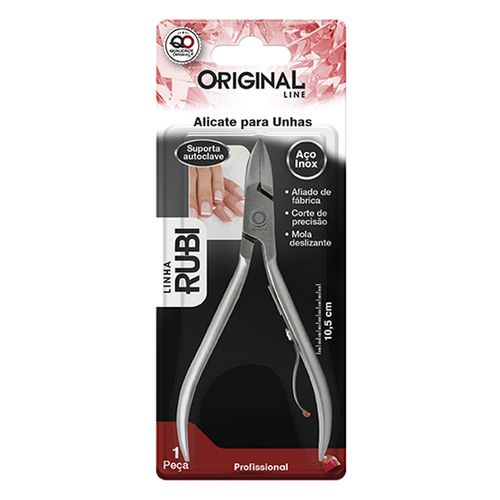 Alicate P/ Unha 10,5cm em Aço Inox Original Line