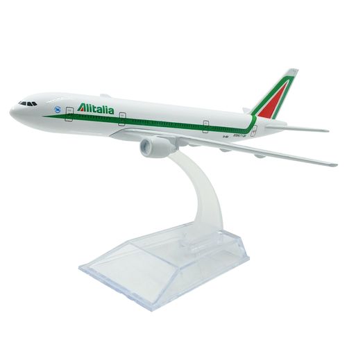 Avião Miniatura Decorativo 16cm em Metal Forbees