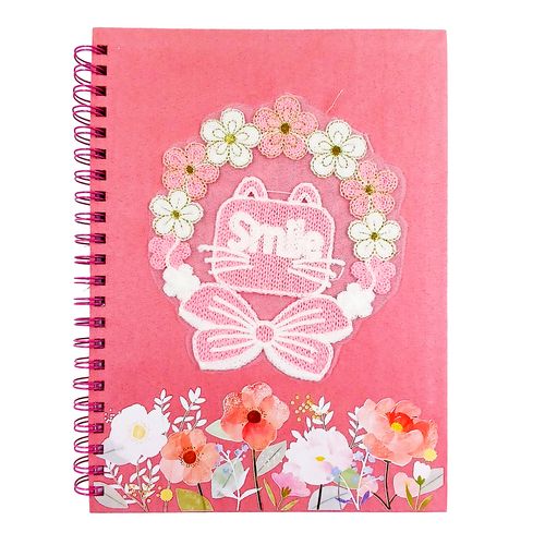 Caderno Bordado 29x22cm em Papel Interponte