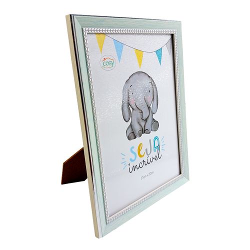 Porta Retrato Decorativo 15x20cm Plástico Fu Xing