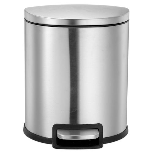 Lixeira Forge 6L em Aço Inox Jolitex