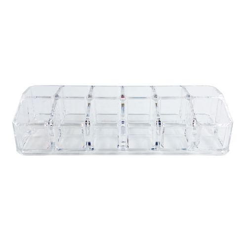 Organizador De Maquiagem 16,7x6x4cm em Plástico Jolitex