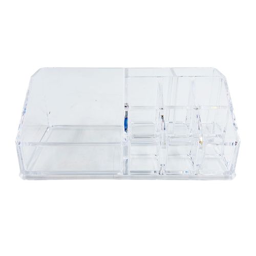 Organizador De Maquiagem 17,x9,4x6,6cm em Plástico Jolitex