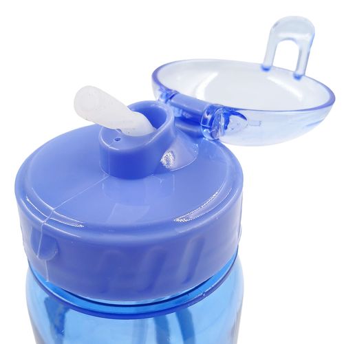 Garrafa Infantil C/ Canudo 340ml em Plástico Fu Xing