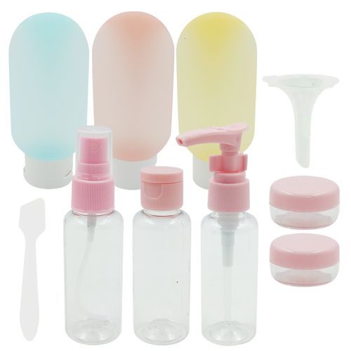 Kit Viagem 10 Peças em Plástico Megagift