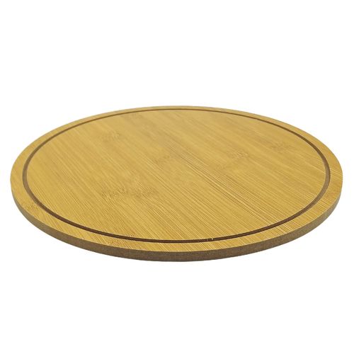 Bandeja C/ Tampa 28x9cm em Bambu Imporiente