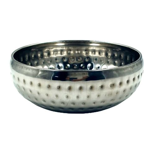 Tigela Martelado Inox 570ml Imporiente