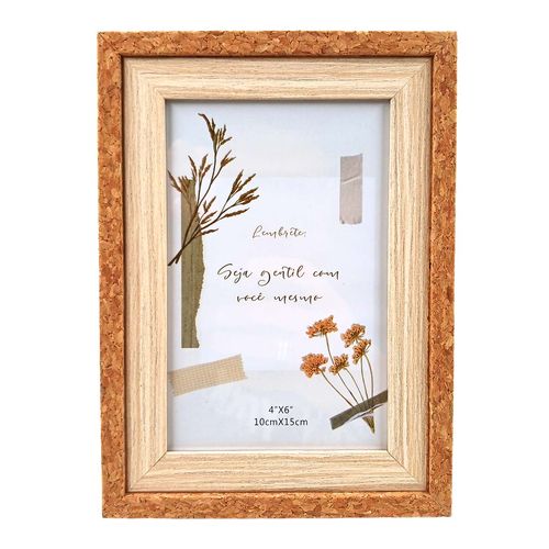 Porta Retrato Decorativo 10x15cm MDF Livon