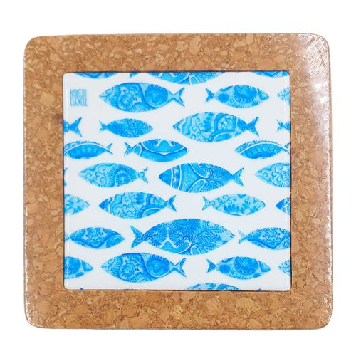 Descanso de Panela 15x15cm em Cerâmica Multiart