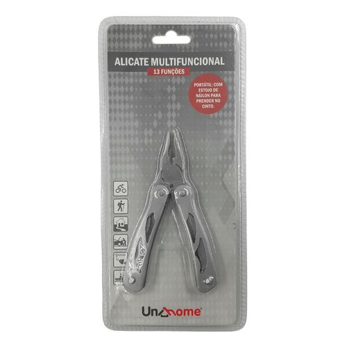 Alicate Multifuncional 13 Funções em Aço Inox Unyhome