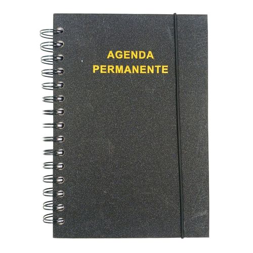 Agenda Permanente 22x15cm 80 Folhas em Papel Megagift