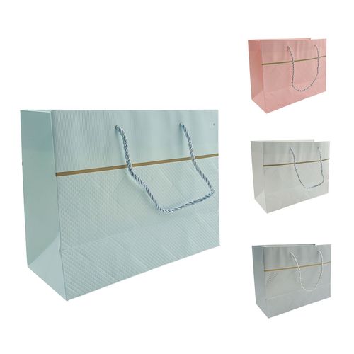 Sacola P/ Presente 23x18cm em Papel Megagift