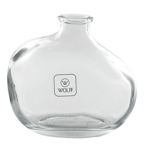 Vaso Decorativo Organics 11cm em Vidro Wolff