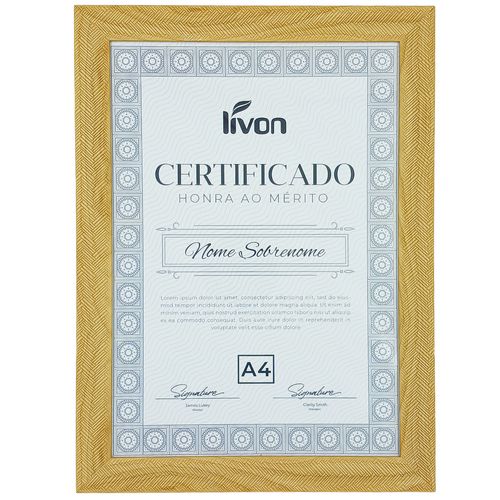 Porta Retrato Apaganto A4 Plástico Livon