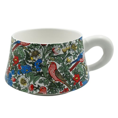 Xícara C/ Pires Fauna 250ml em Cerâmica Lila Home