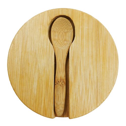Pote C/ Tampa e Colher 315ml em Bambu Imporiente
