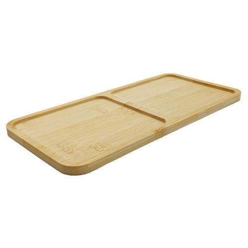 Bandeja Decorativa 23x11cm em Bambu Imporiente