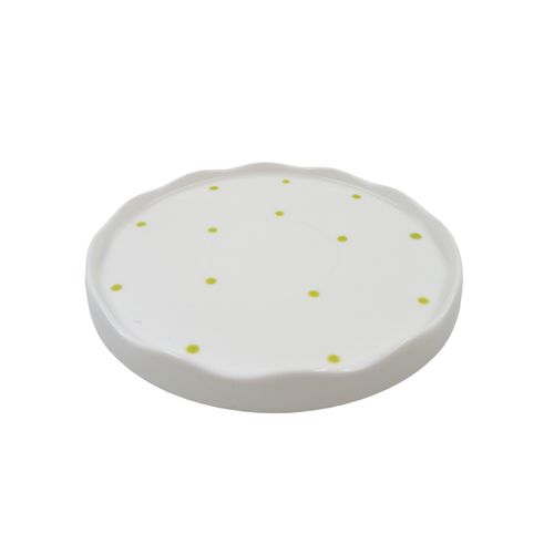 Xícara C/ Pires Cereja 150ml em Cerâmica Lila Home