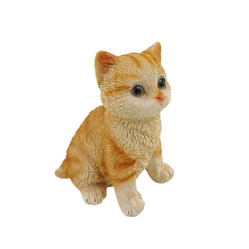 Gato Decorativo 9cm em Resina Youbai