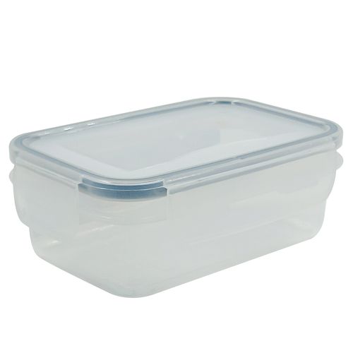 Pote Hermético Retangular 380ml em Plástico Imporiente