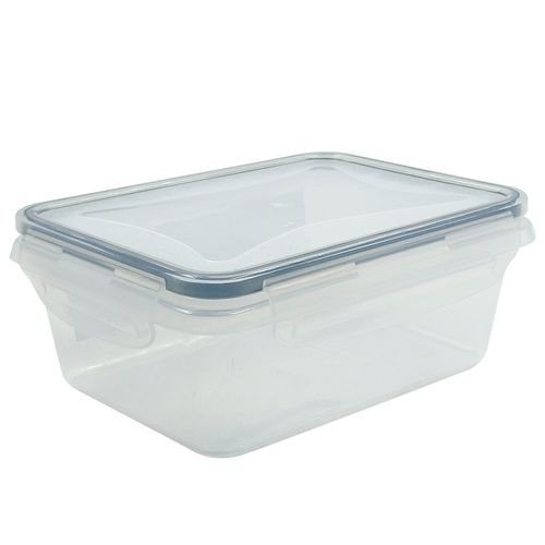 Pote Hermético Retangular 750ml em Plástico Imporiente