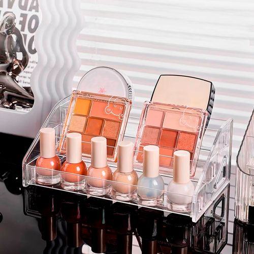 Organizador de Maquiagem 31x13cm em Plástico Livon