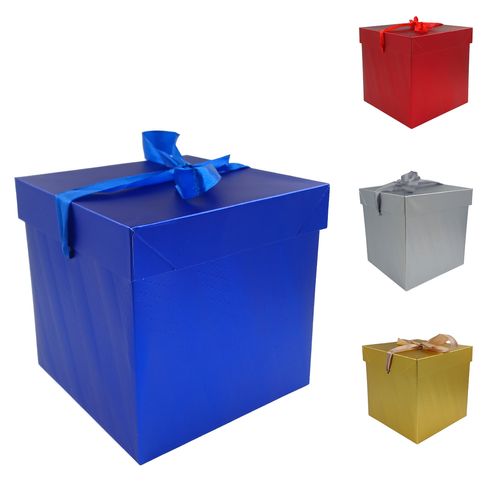 Caixa P/ Presente 15x15cm em Papel Amigold